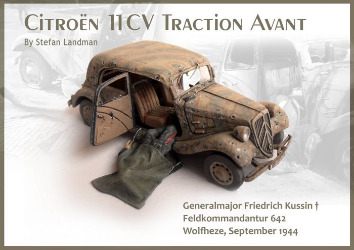 Kussin's Citroën 11CV Traction Avant - Wolfheze, September 1944